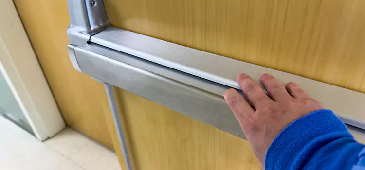 Installing a Push Bar on a Door Bellingham